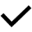 Checkmark with solid fill